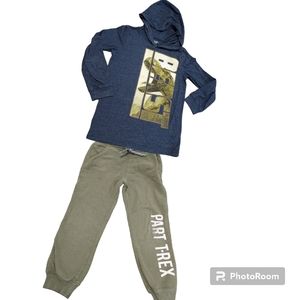 5/$25 Carter's Dinosaur Active 2pc Set